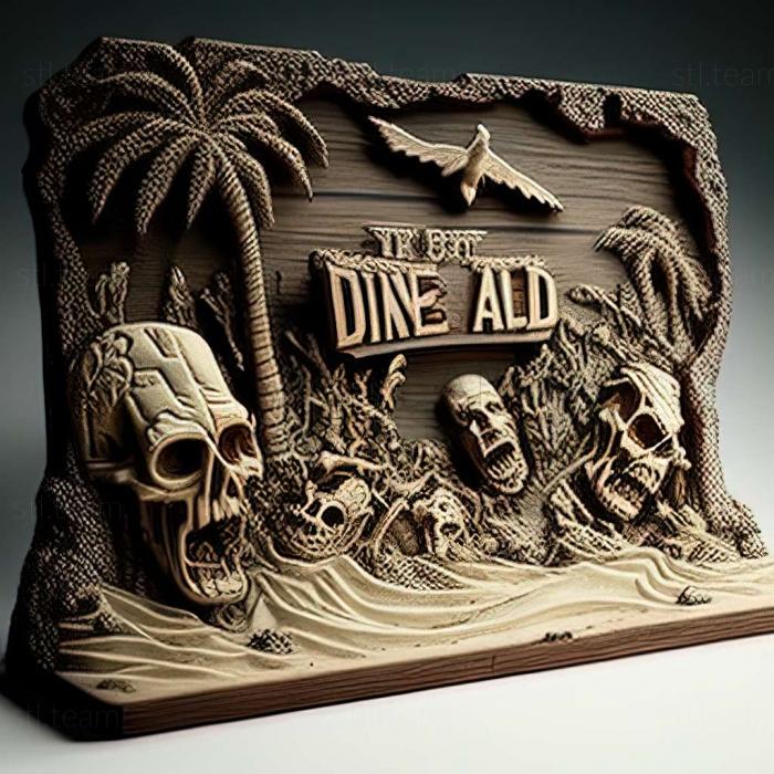 3D модель Игра Мертвый остров (STL)